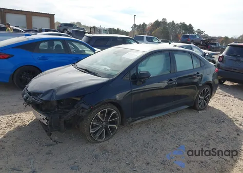 2022 Toyota Corolla Se from USA, damaged, VIN JTDS4MCE4NJ092744